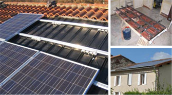 Chauffe-eau solaire photovoltaïque