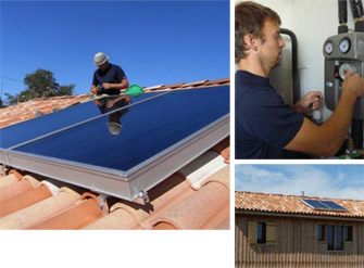 Chauffe-eau solaire photovoltaïque